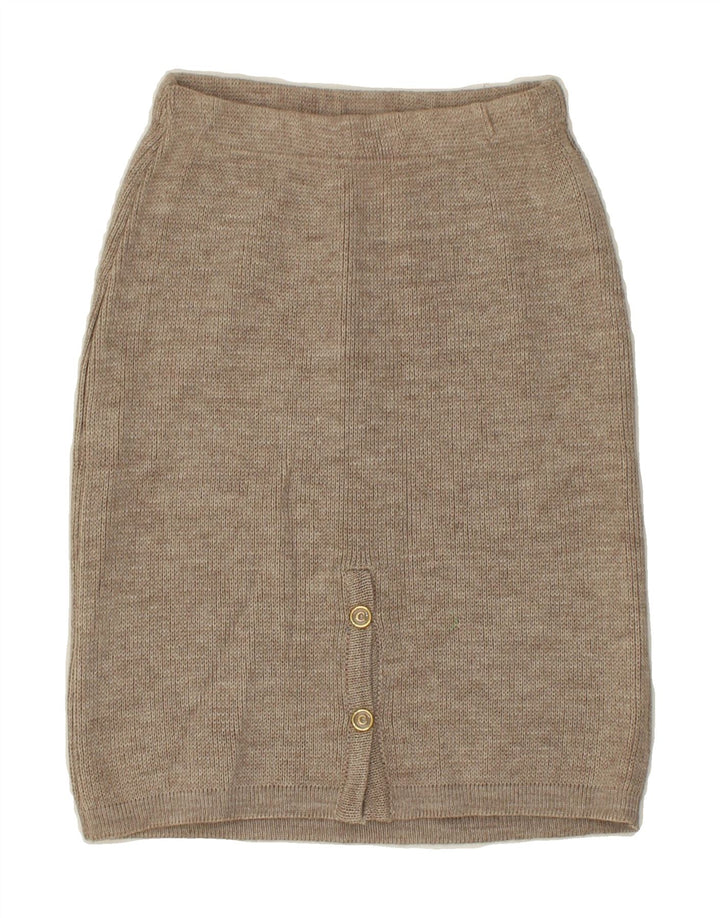 VINTAGE Womens Straight Skirt W25 Small Grey Vintage Vintage and Second-Hand Vintage from Messina Hembry 