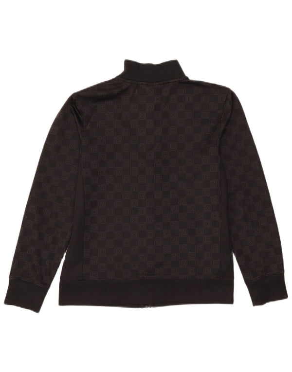 Jordan Veste de survêtement graphique pour garçon 12-13 ans Grand Noir Géométrique
