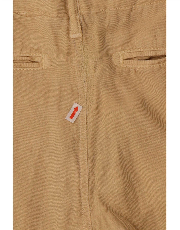 Marlboro Classics Mens Chino Shorts W32 Medium Beige Cotton
