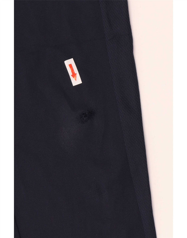 Nike Boys Tracksuit Trousers 12-13 Years Large Navy Blue Polyester