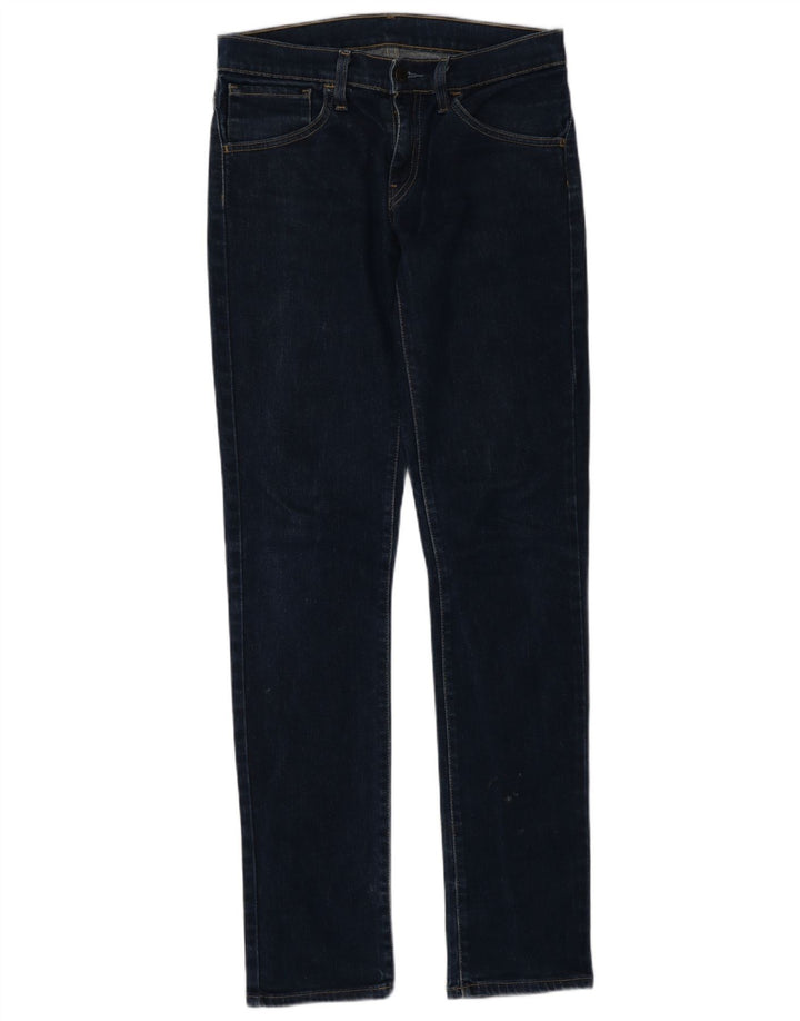 Levi's Slim Jeans til kvinder W28 L34 Marineblå bomuld