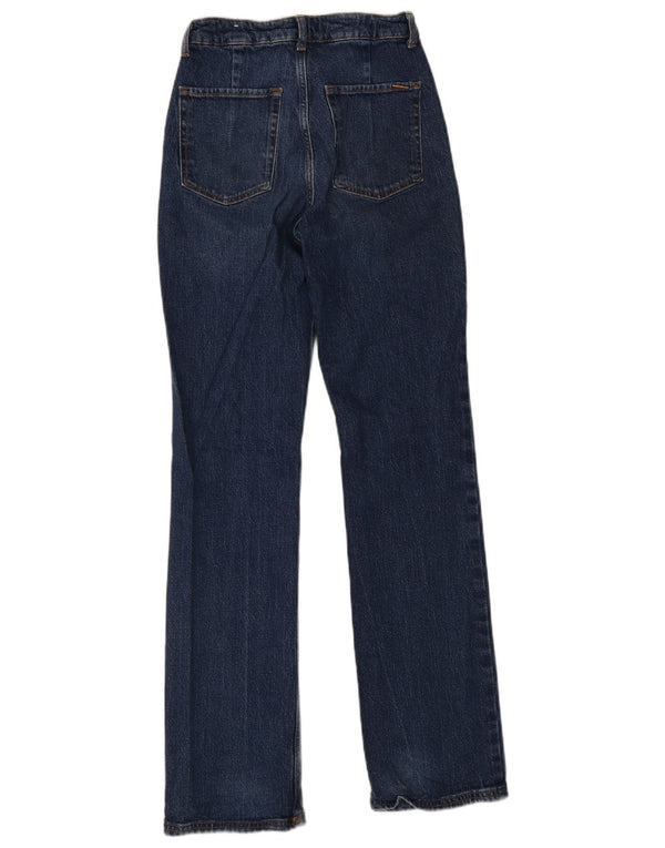 Zara Womens Straight Jeans EU 36 XS W26 L34 Navy Blue