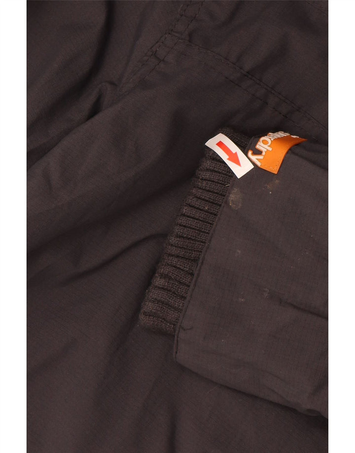 Giacca a vento da donna Superdry UK 14 nylon grigio medio