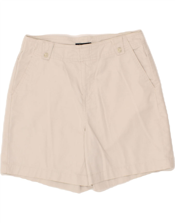 DOCKERS Womens Chino Shorts US 4 Small W28 White Cotton Vintage Dockers and Second-Hand Dockers from Messina Hembry 