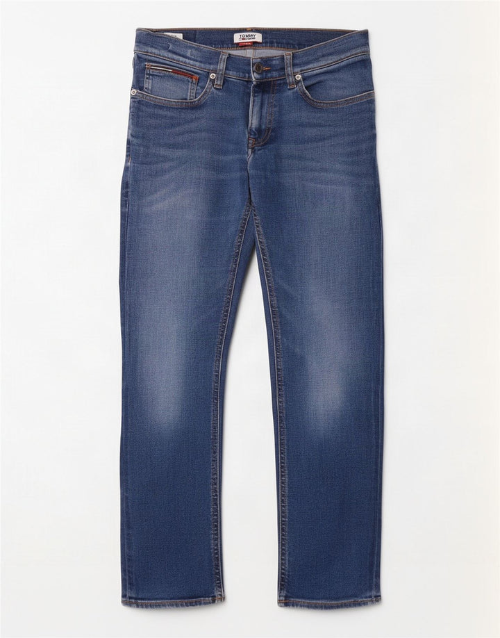 Мужские узкие джинсы Tommy Hilfiger W31 L30 синие