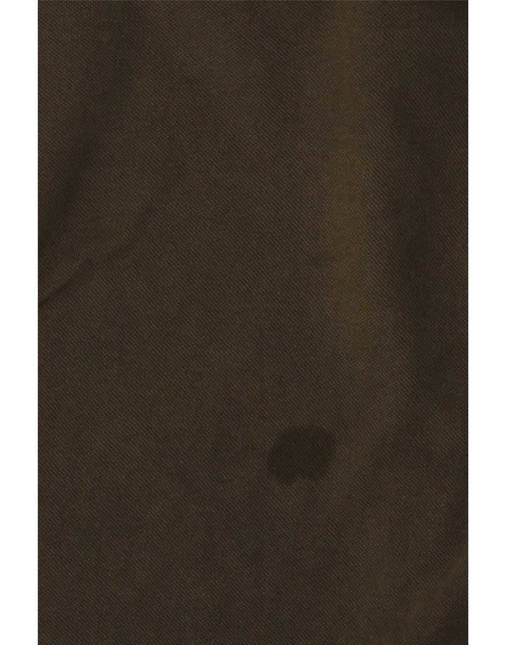 Fred Perry Mens Polo Shirt Large Khaki Cotton