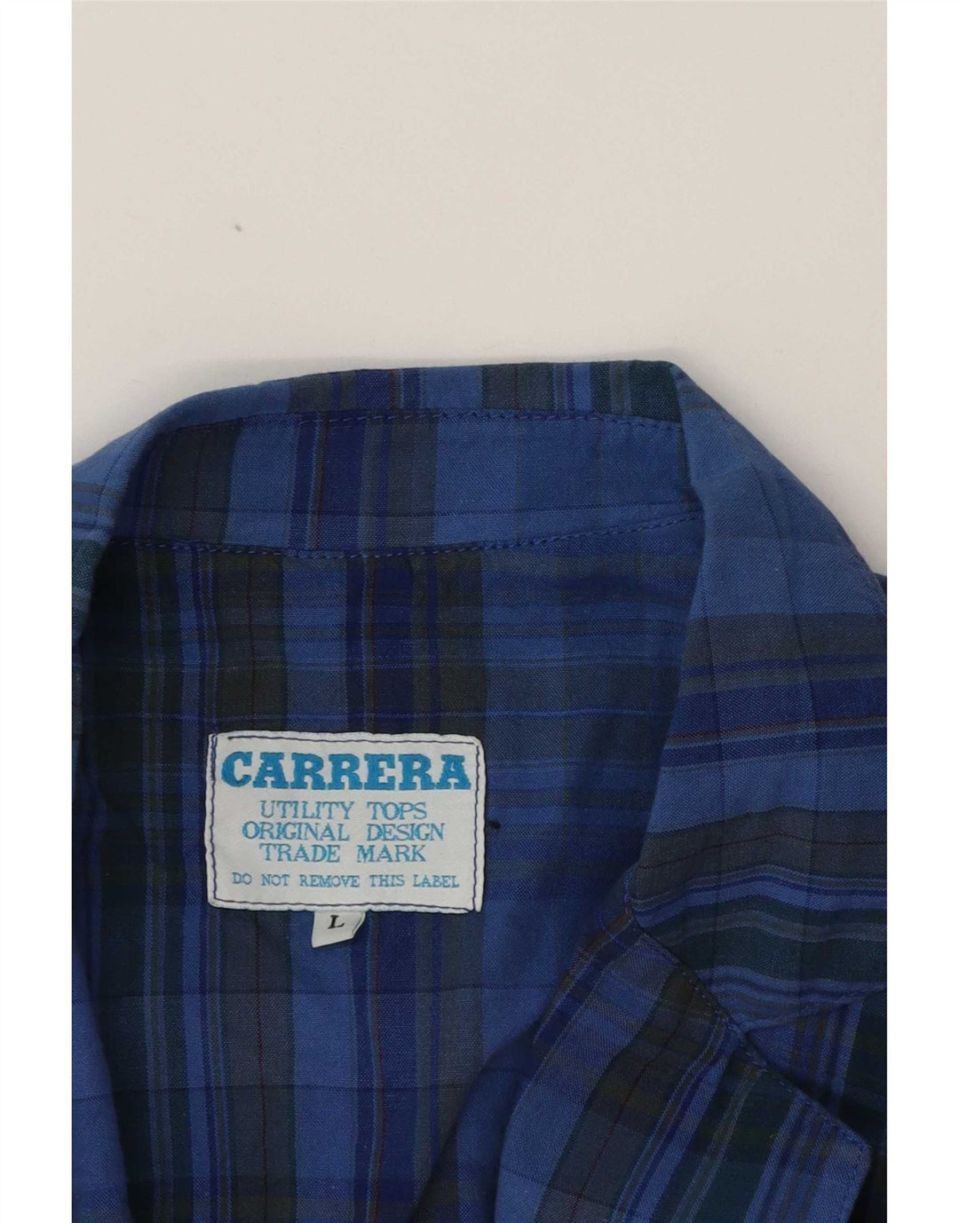 Carrera Herre 2 Button Blazer Jacket UK 40 Large Blue Check