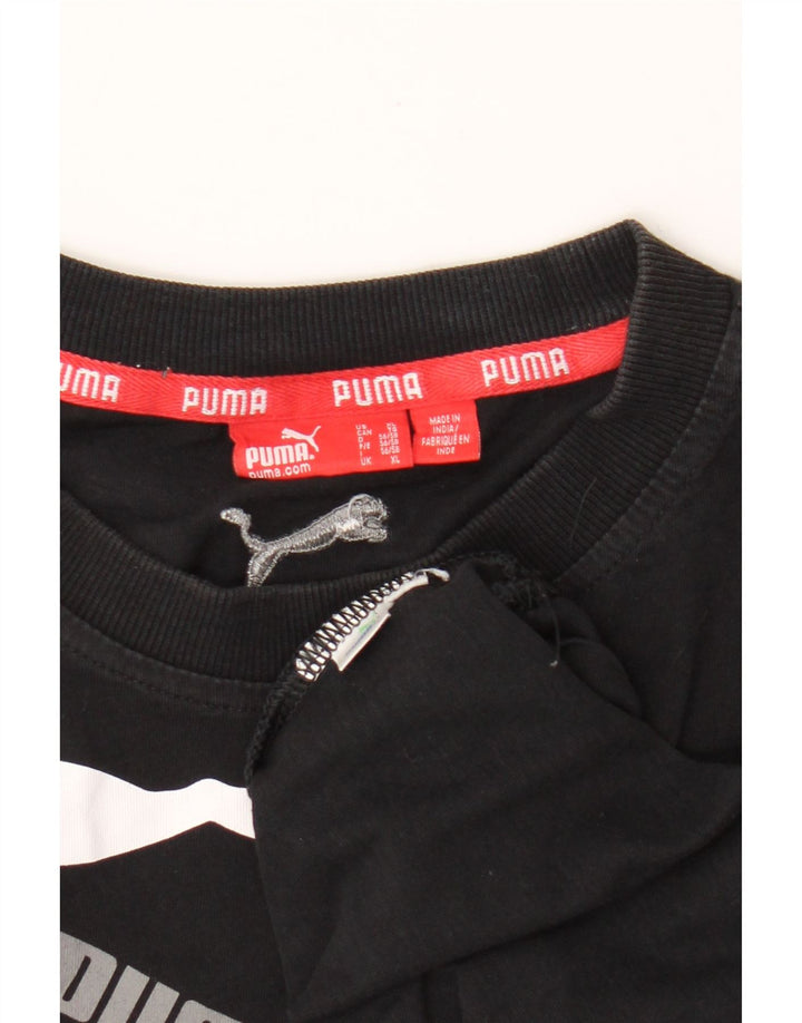 PUMA Mens Graphic Vest Top XL Black