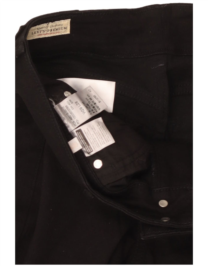 Levi's Womens Slim Jeans W29 L28 Black