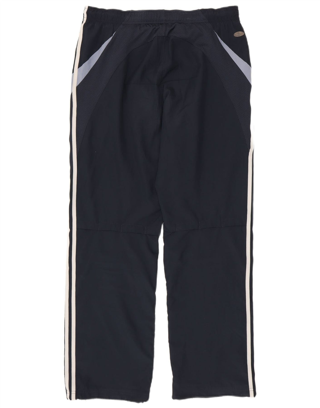 Adidas Mens Tracksuit Trousers Medium  Navy Blue Polyester
