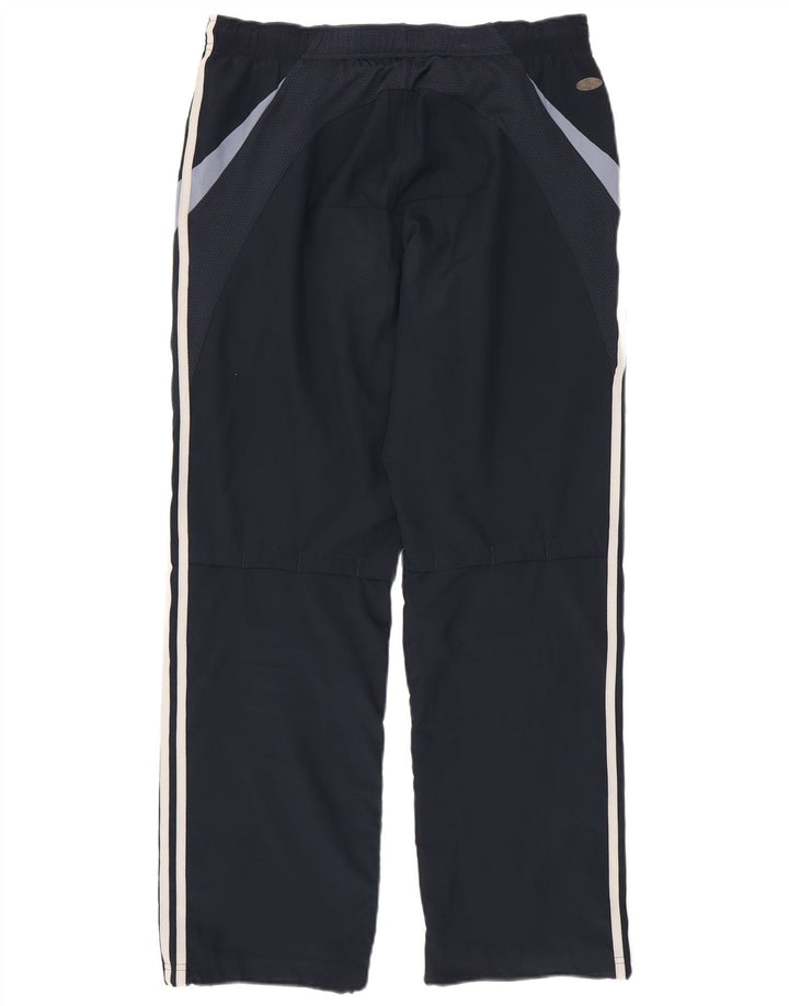 Adidas Mens Tracksuit Trousers Medium  Navy Blue Polyester