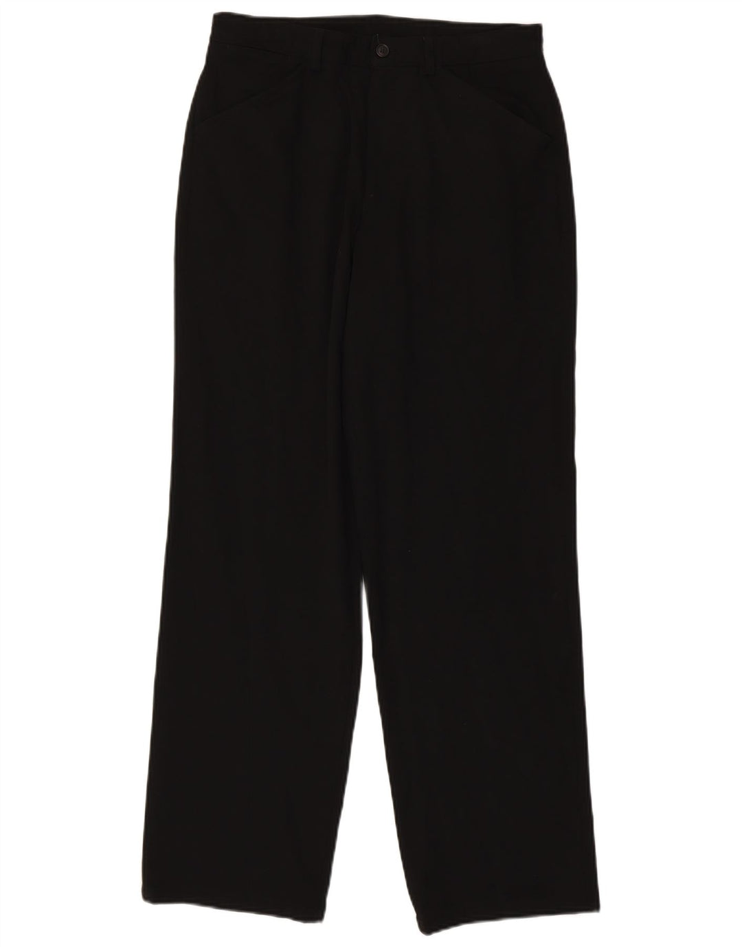Marks & Spencer Straight Casual Bukser til mænd W30 L31 Sort polyester
