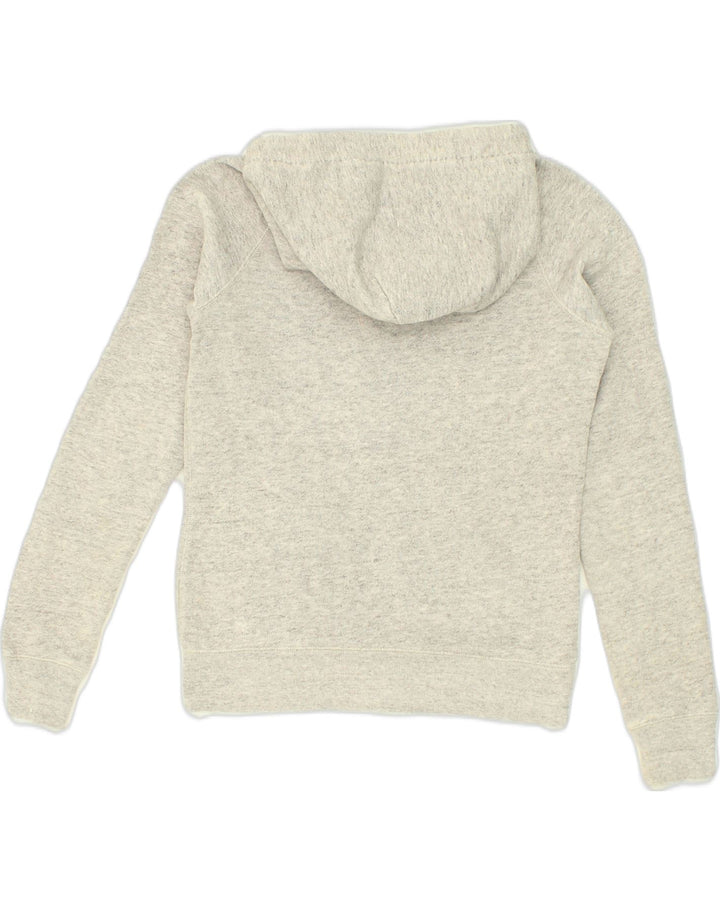 JACK WILLS Womens Zip Hoodie Sweater UK 8 Small  Grey Cotton | Vintage Jack Wills | Thrift | Second-Hand Jack Wills | Used Clothing | Messina Hembry 