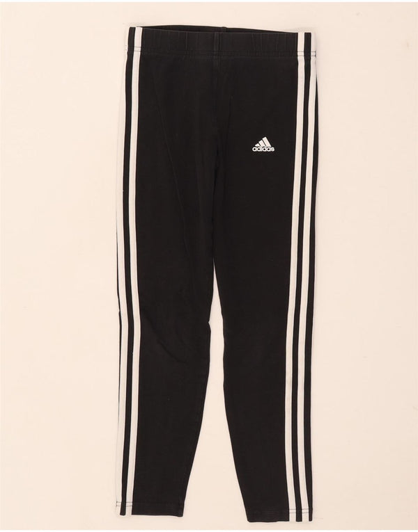 Adidas pigeleggings 11-12 år sort bomuld