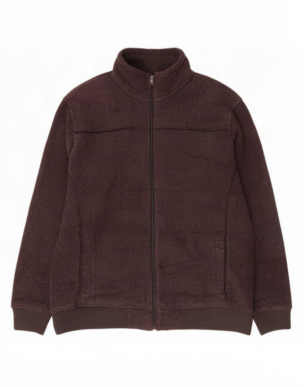 Giacca in pile da uomo Marks & Spencer UK 44 2XL Poliestere grigio