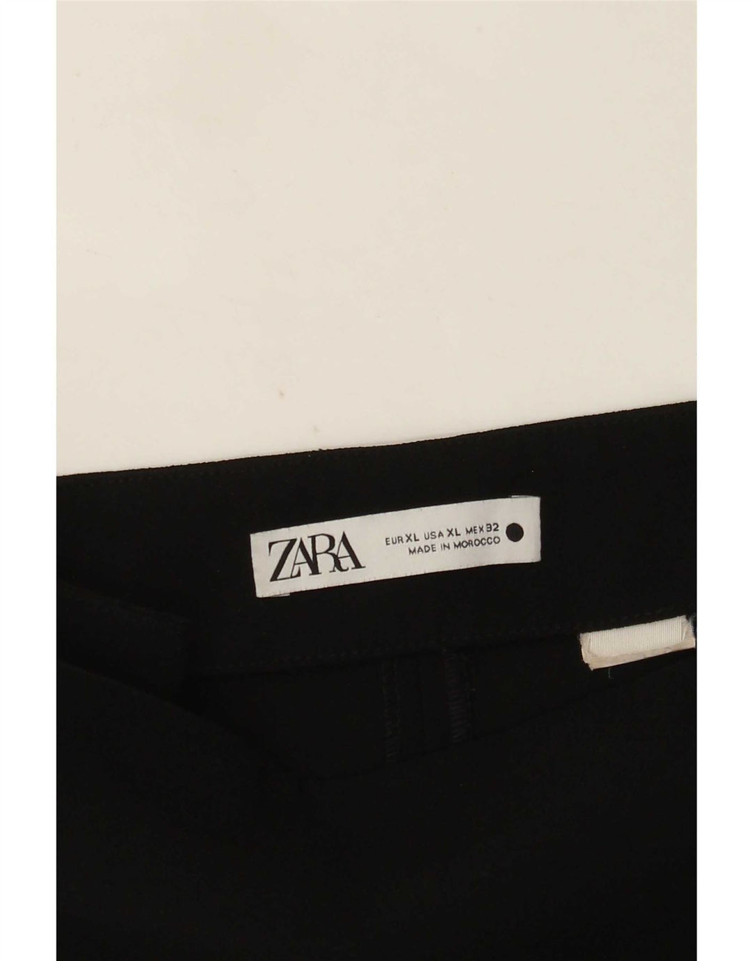 Zara Womens Mini Skirt XL W32 Black