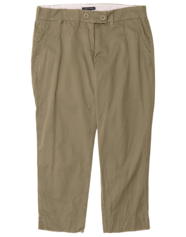 Tommy Hilfiger Damen gerade Anzughose US 6 Medium W30 L27 Khaki