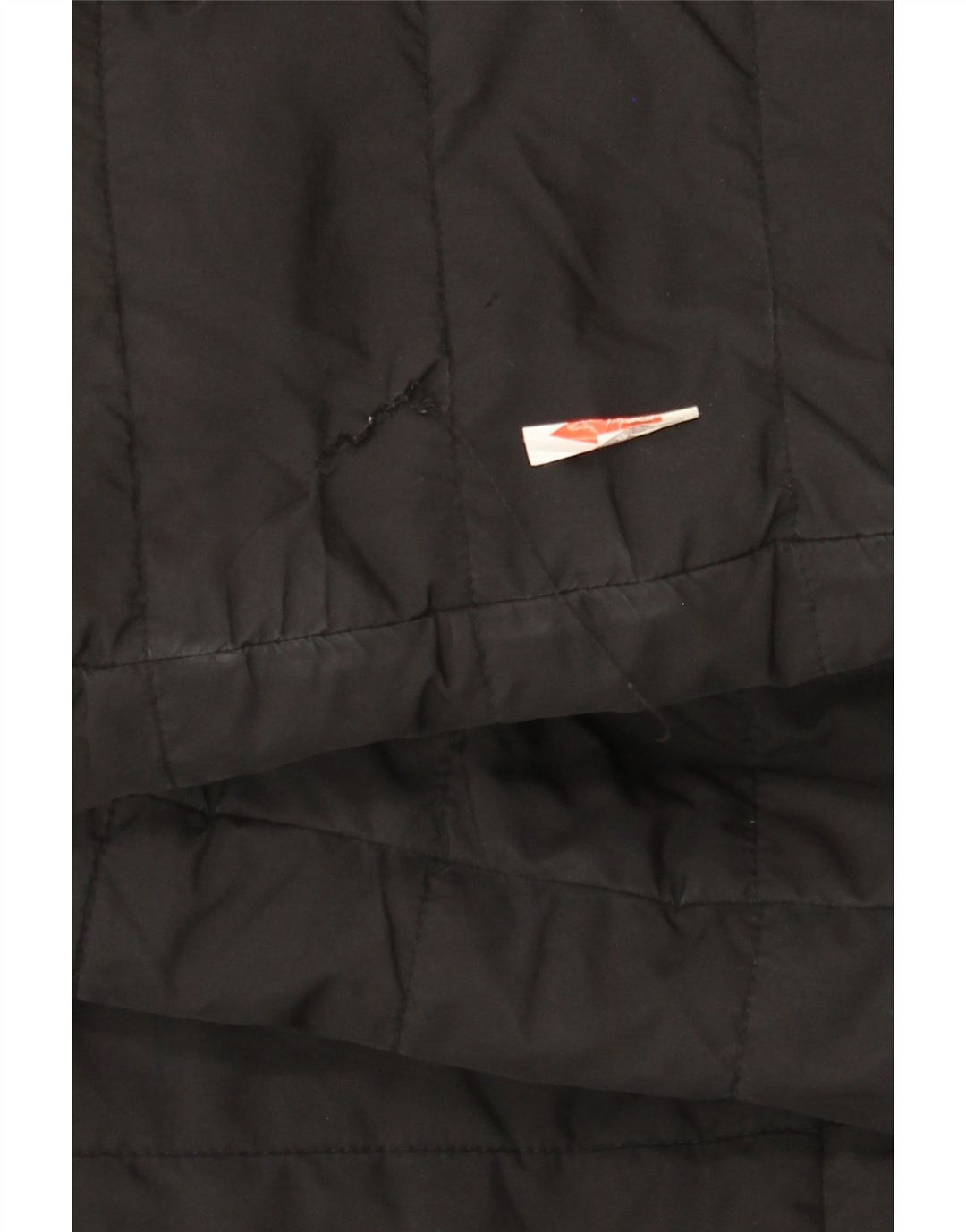 The North Face Damen Reversible Wattierte Jacke UK 14 Medium Schwarz Polyester