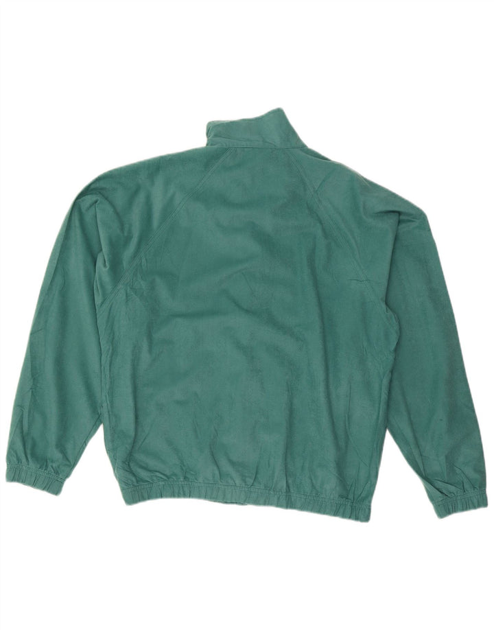 Greenstone Park Mens Tracksuit Top Jacket Medium Green Polyester