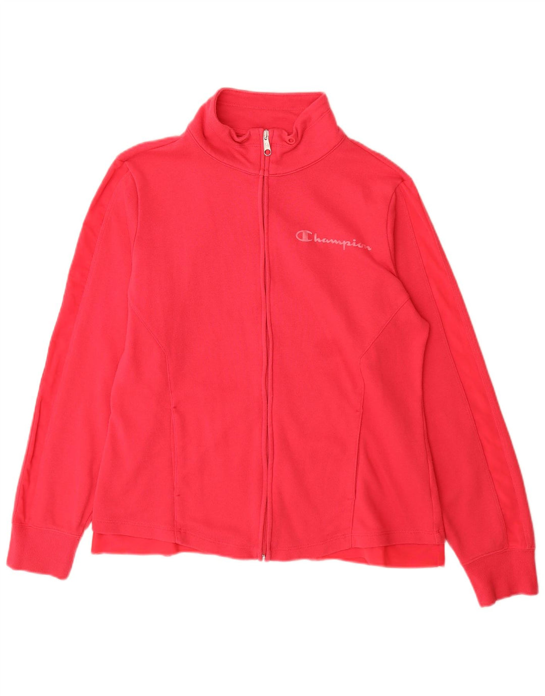 Champion Mens Tracksuit Top Jacket XL Red Cotton