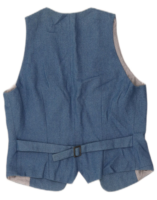 Gilet OPEN da donna Toast UK 6 XS cotone blu