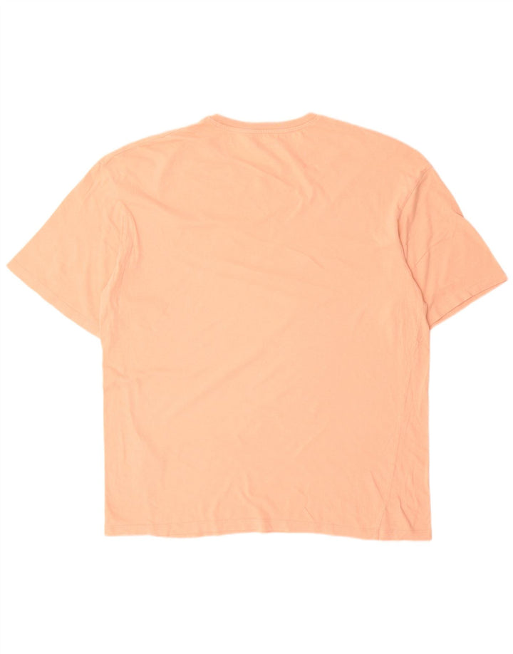 T-shirt da uomo Jack & Jones Top in cotone rosa medio