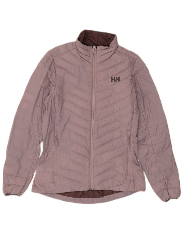 Helly Hansen Damen Wattierte Jacke UK 10 Small Lila Polyamid