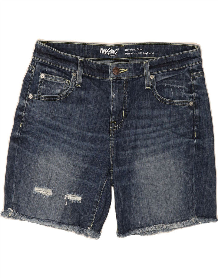 MOSSIMO Womens Boyfriend Short Denim Shorts US 6 Medium W28 Blue Vintage Mossimo and Second-Hand Mossimo from Messina Hembry 