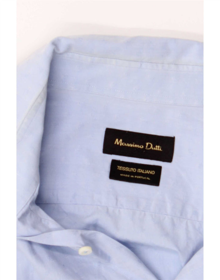 Camasa Massimo Dutti pentru barbati albastru mediu