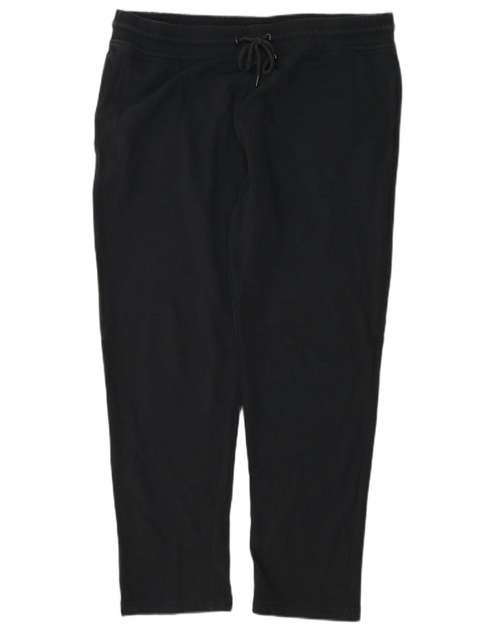 MARKS & SPENCER Mens Tracksuit Trousers Large Grey Cotton