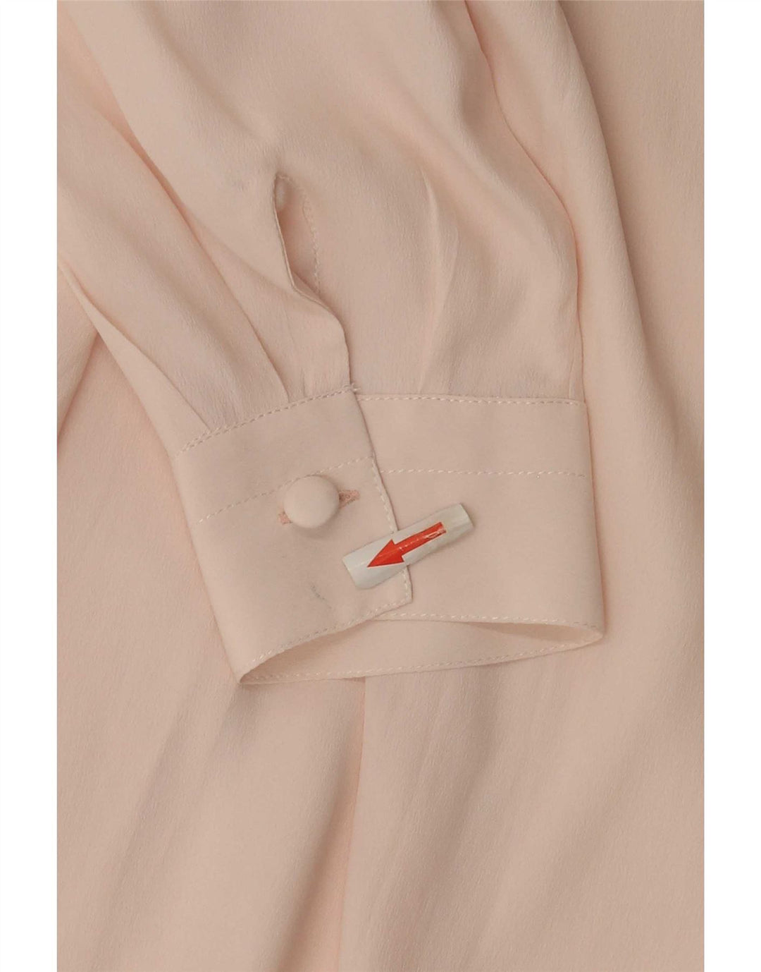 Blouse chemise femme vintage IT 42 Acétate rose moyen