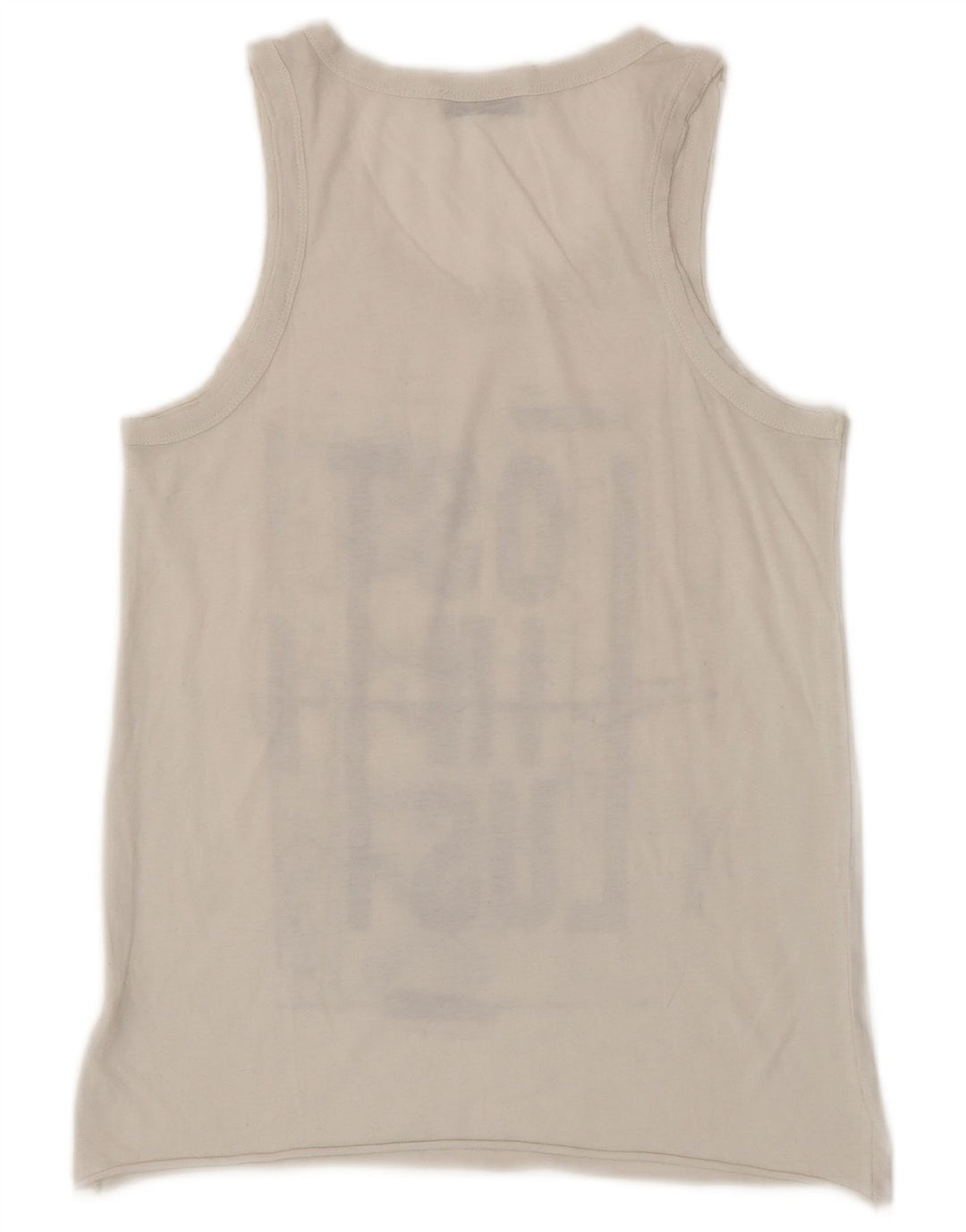 DIESEL Débardeur graphique pour femme UK 10 Small Blanc