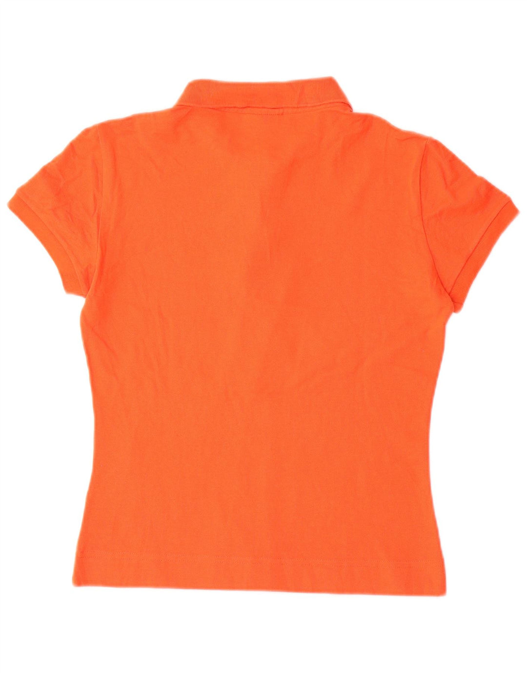 Lacoste Dame Polo Shirt Størrelse 40 Medium Orange Bomuld