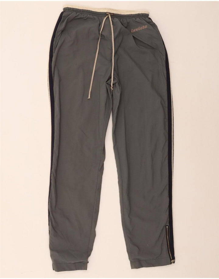 Invicta Womens Tracksuit Trousers UK 16 Large  Grey Polyamide