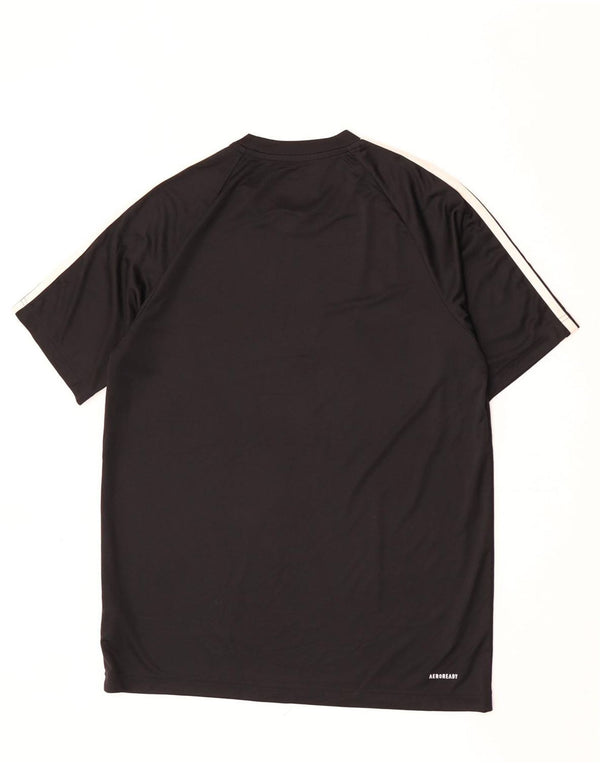 Adidas Herren Aeroready T-Shirt Top Medium Schwarz Polyester