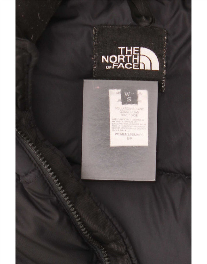 The North Face Womens Oversized Padded Jacket UK 10 Small Black Nylon