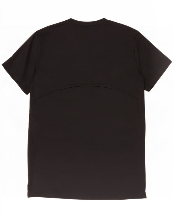 Adidas T-shirt graphique pour femme UK 12/14 Noir moyen Polyester