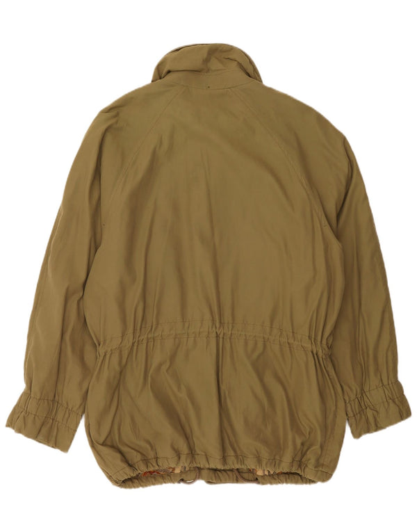 Henry Cottons Regnjakke til kvinder IT 44 Medium Khaki Polyester