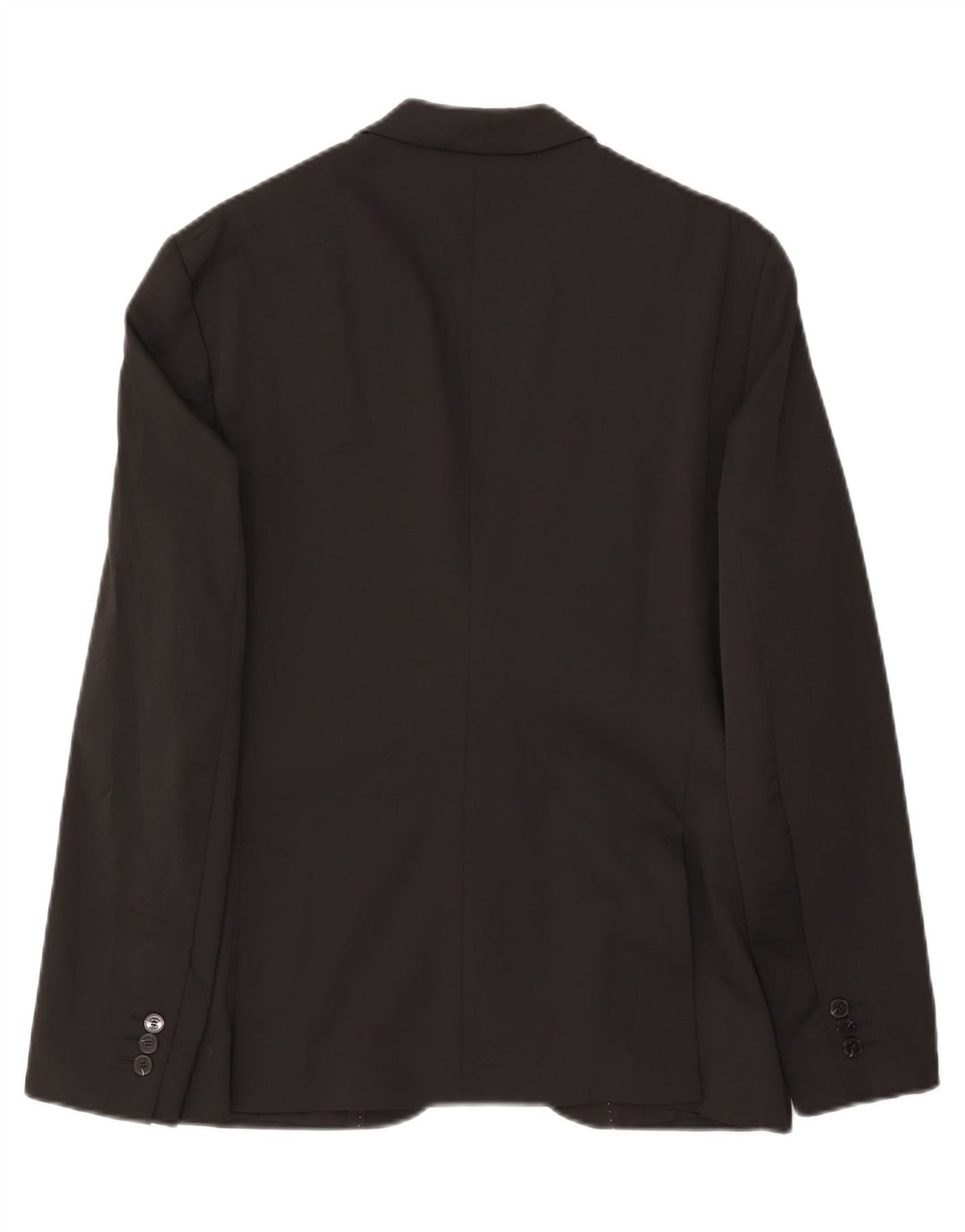 Giacca blazer a 2 bottoni da uomo Zara EU 50 poliestere nero medio