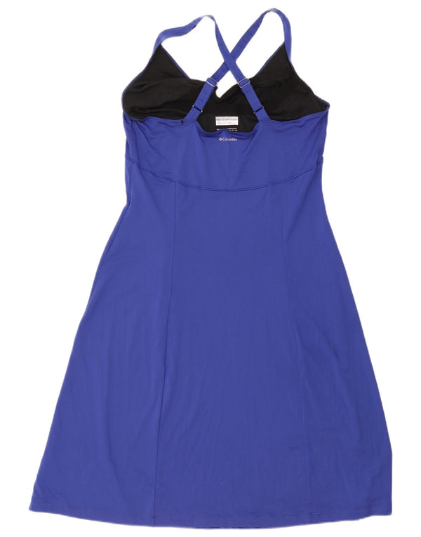 Columbia Womens Omni-Wick Halter Dress UK 14 Large Blue Polyester