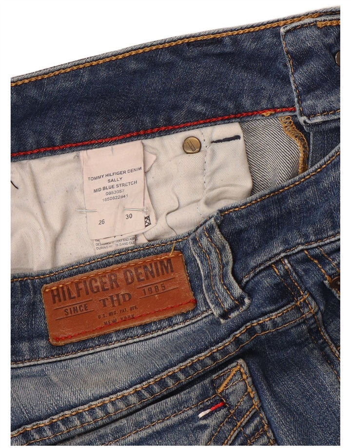 Tommy Hilfiger Womens Bootcut Jeans W26 L30 Blue