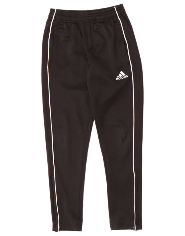 Pantaloni della tuta Adidas Aeroready da ragazzo 9-10 anni in poliestere nero