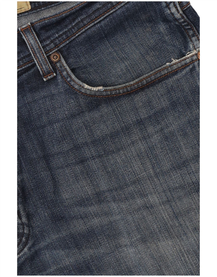 Wrangler Mens Denim Shorts W36 Large Blue Cotton