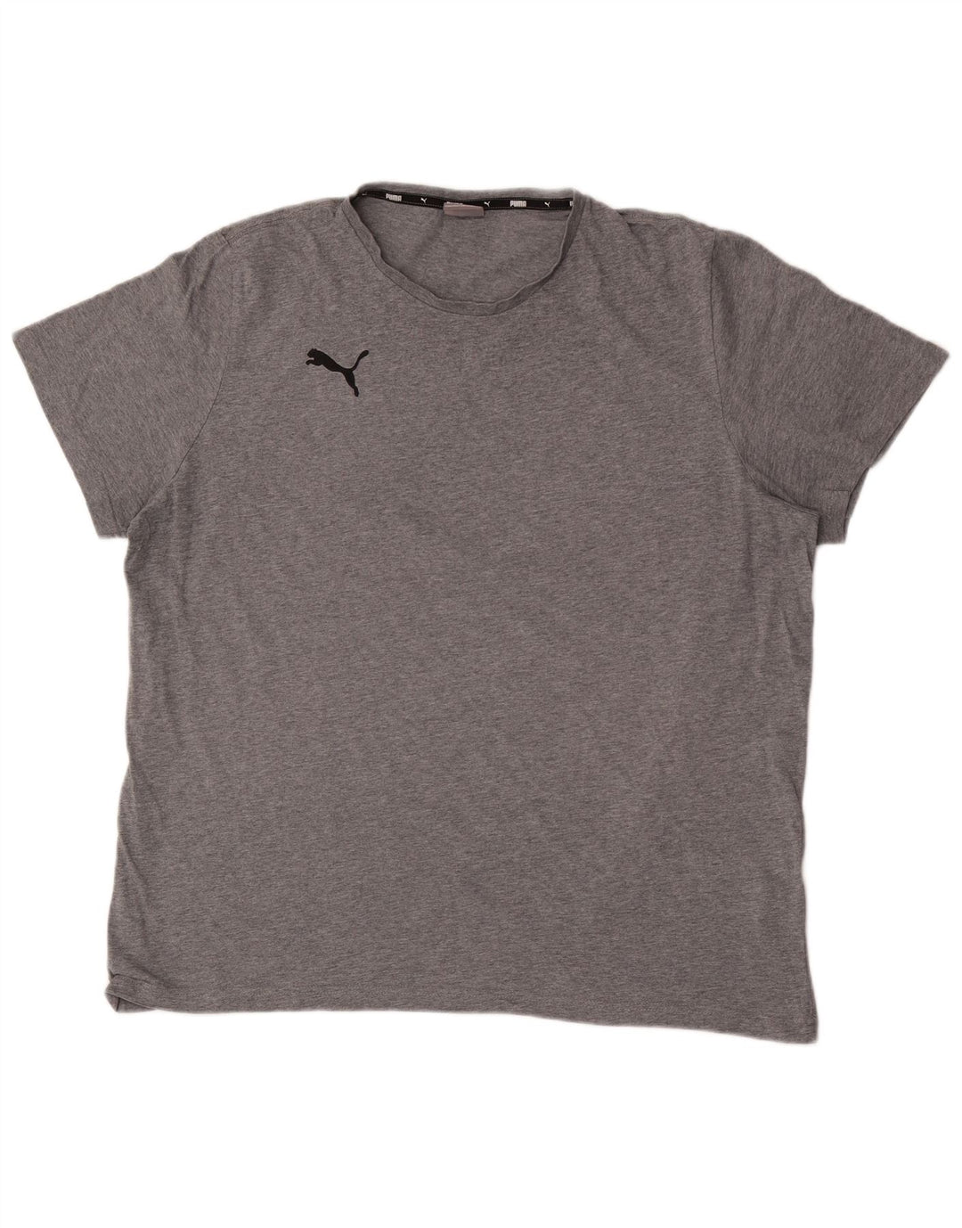 Puma T-Shirt Homme Top 2XL Gris Coton