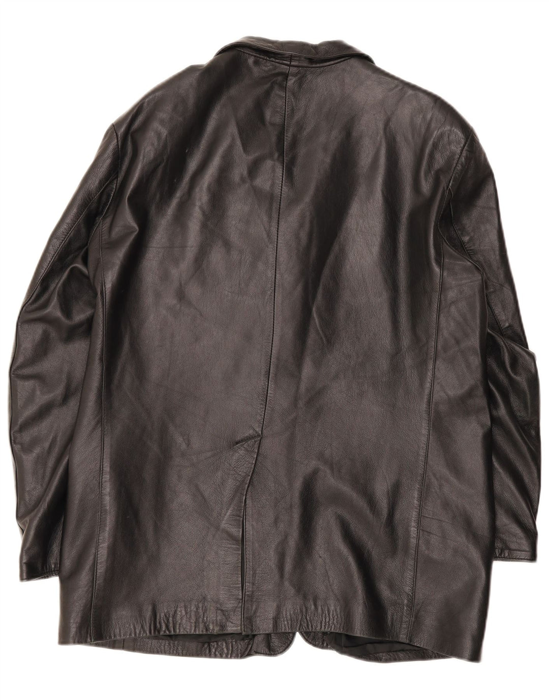 Vintage férfi bőrkabát IT 54 2XL fekete