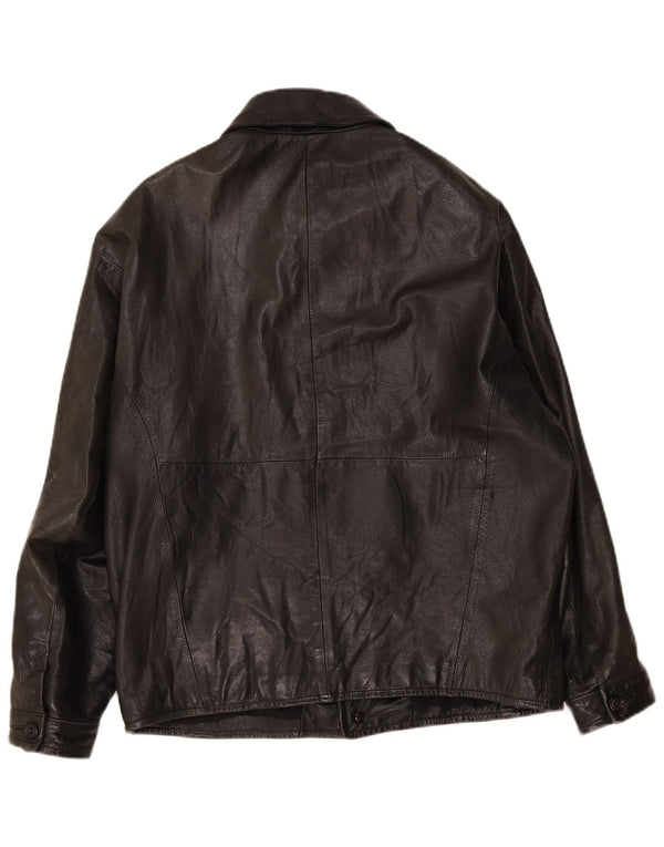 Vintage herre læderjakke UK 40 Large Black