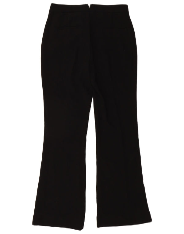 Pantaloni casual pentru femei Flare Zara Mici L26 L30 Negri