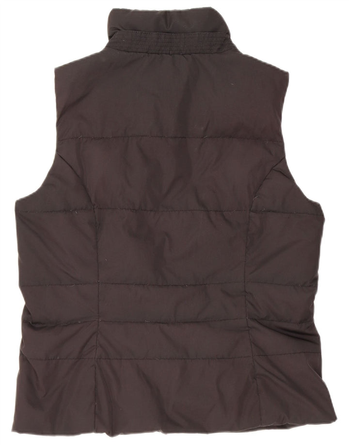Tommy Hilfiger Womens Padded Gilet UK 14 Large Black Polyester