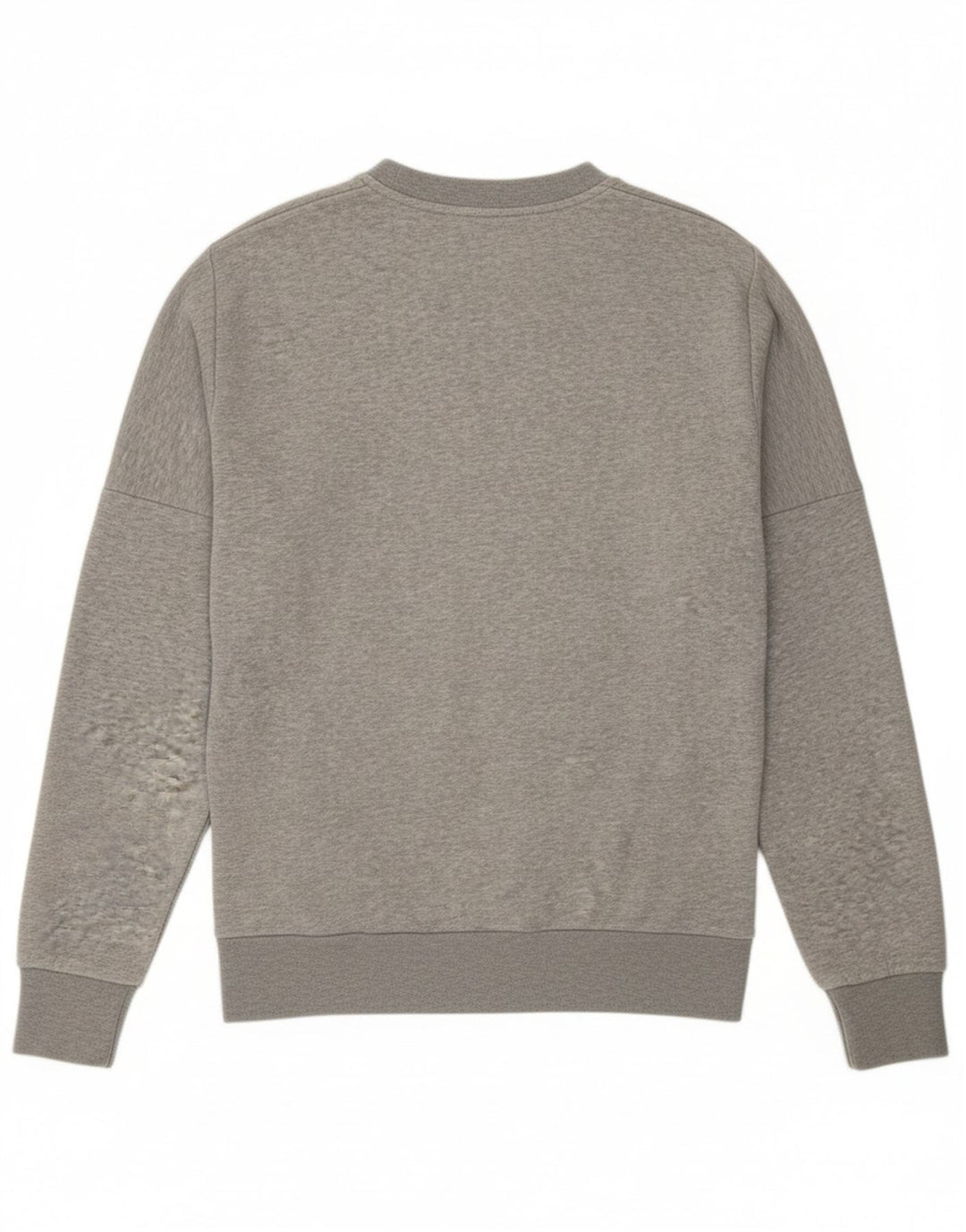 ADIDAS Mens Graphic Sweatshirt Jumper Small Grey Cotton