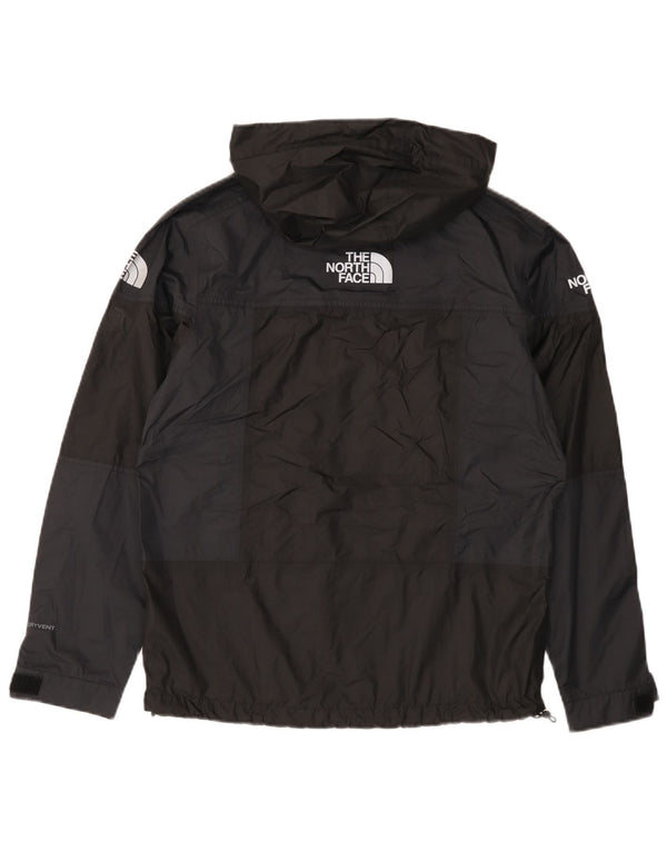The North Face Veste de pluie à capuche graphique unisexe pour hommes UK 32 2XS Nylon noir